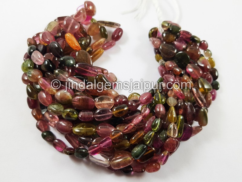 Tourmaline Smooth Nugget Beads